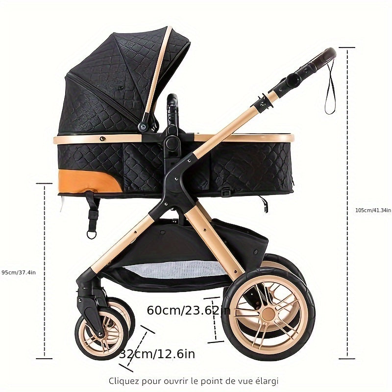 N&T™ FlexiRide 3-in-1 Travel System | Adjustable Stroller & Accessories Set