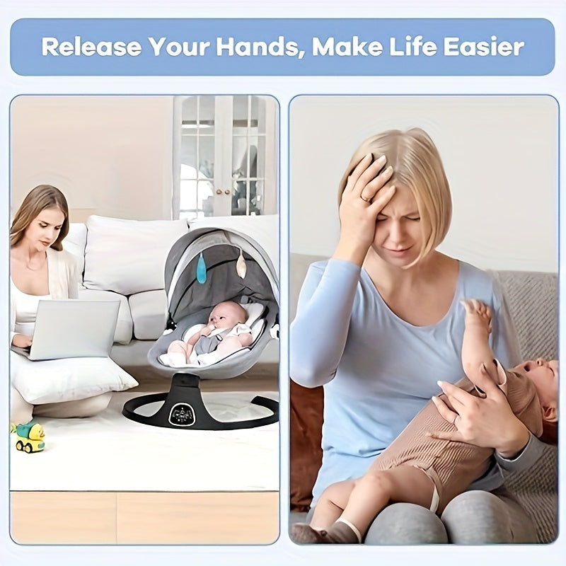 5-Speed Baby Rocking Chair with Music – Indoor & Outdoor Use