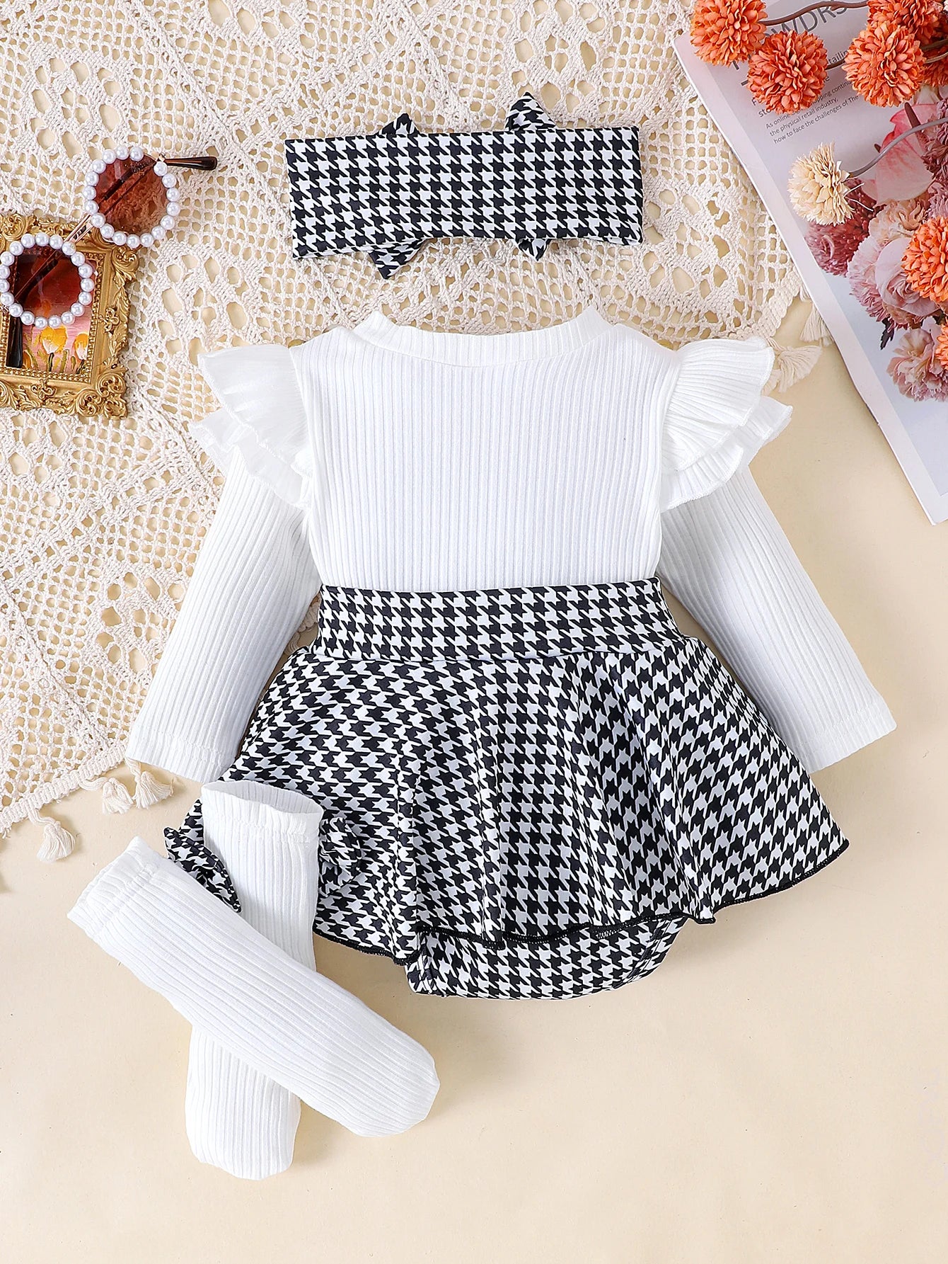 2PCS In Autumn, Baby Girls Aged 0-1,5 Years Old