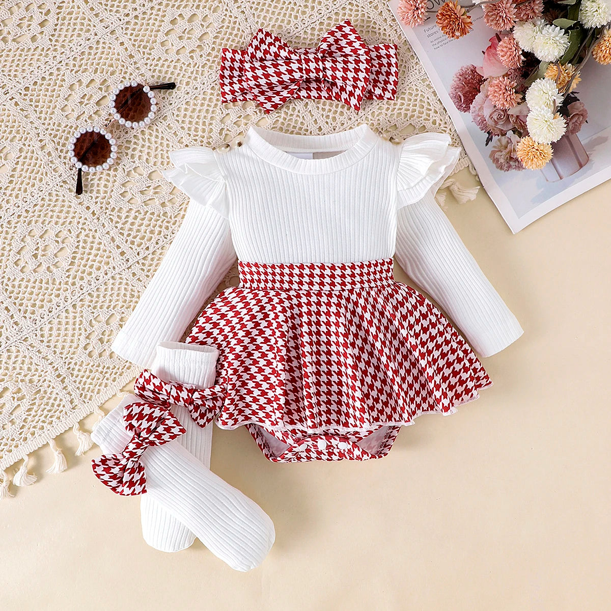 2PCS In Autumn, Baby Girls Aged 0-1,5 Years Old