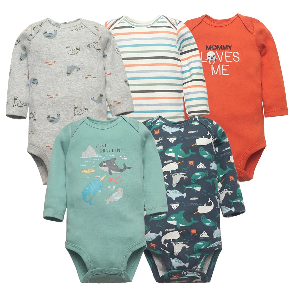 Newborn Baby Bodysuits
5pcs