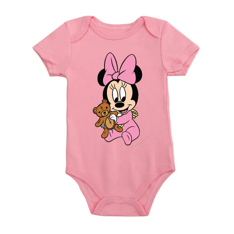 Cotton Baby Minnie Mouse Romper Disney