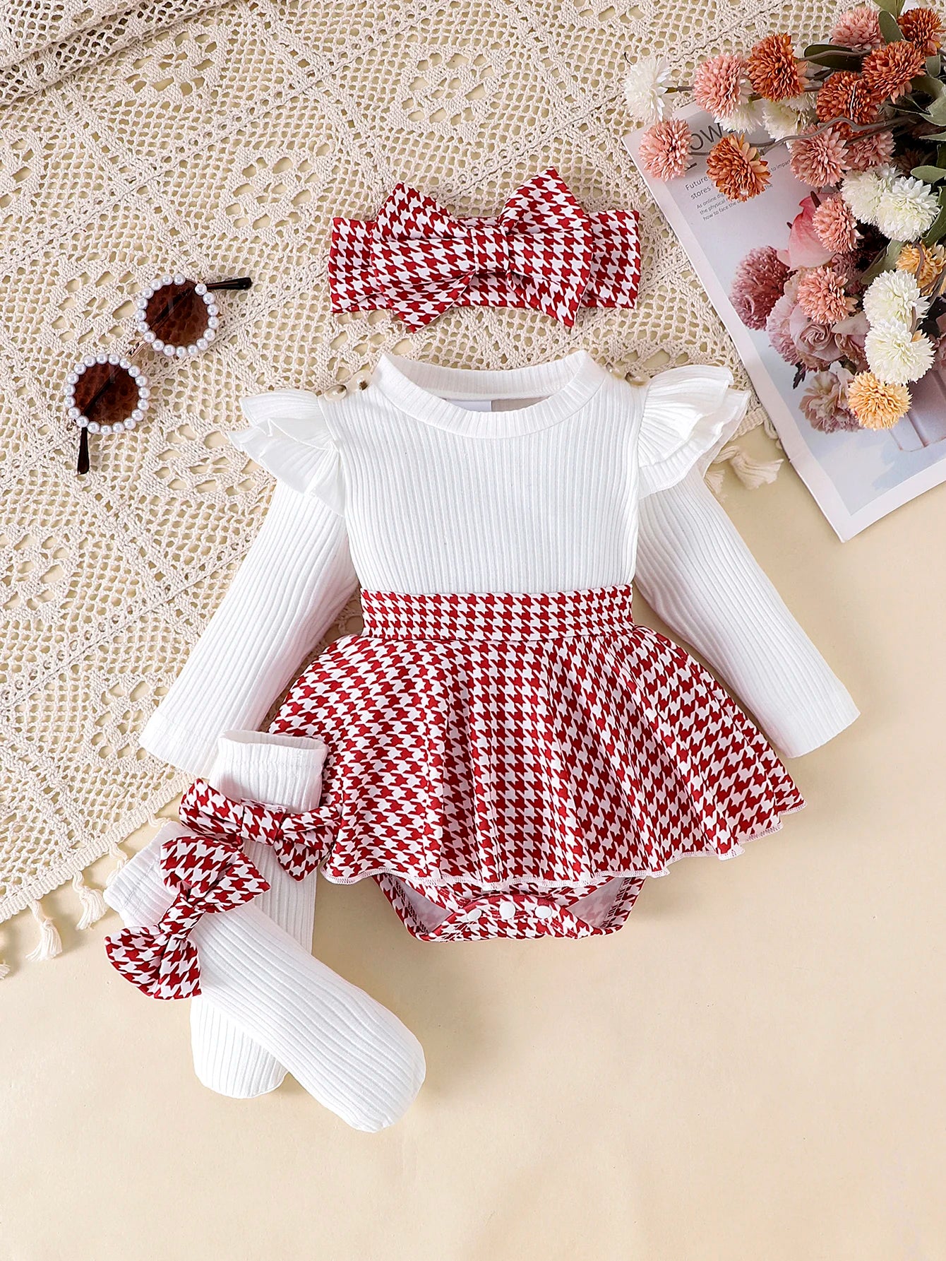 2PCS In Autumn, Baby Girls Aged 0-1,5 Years Old
