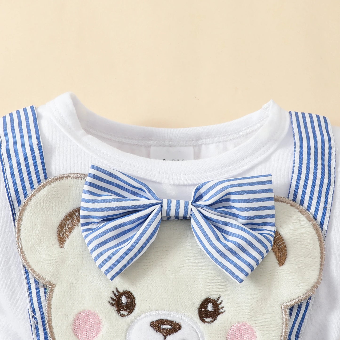 2 Pcs Baby Sweet Cute Cartoon Bear Short