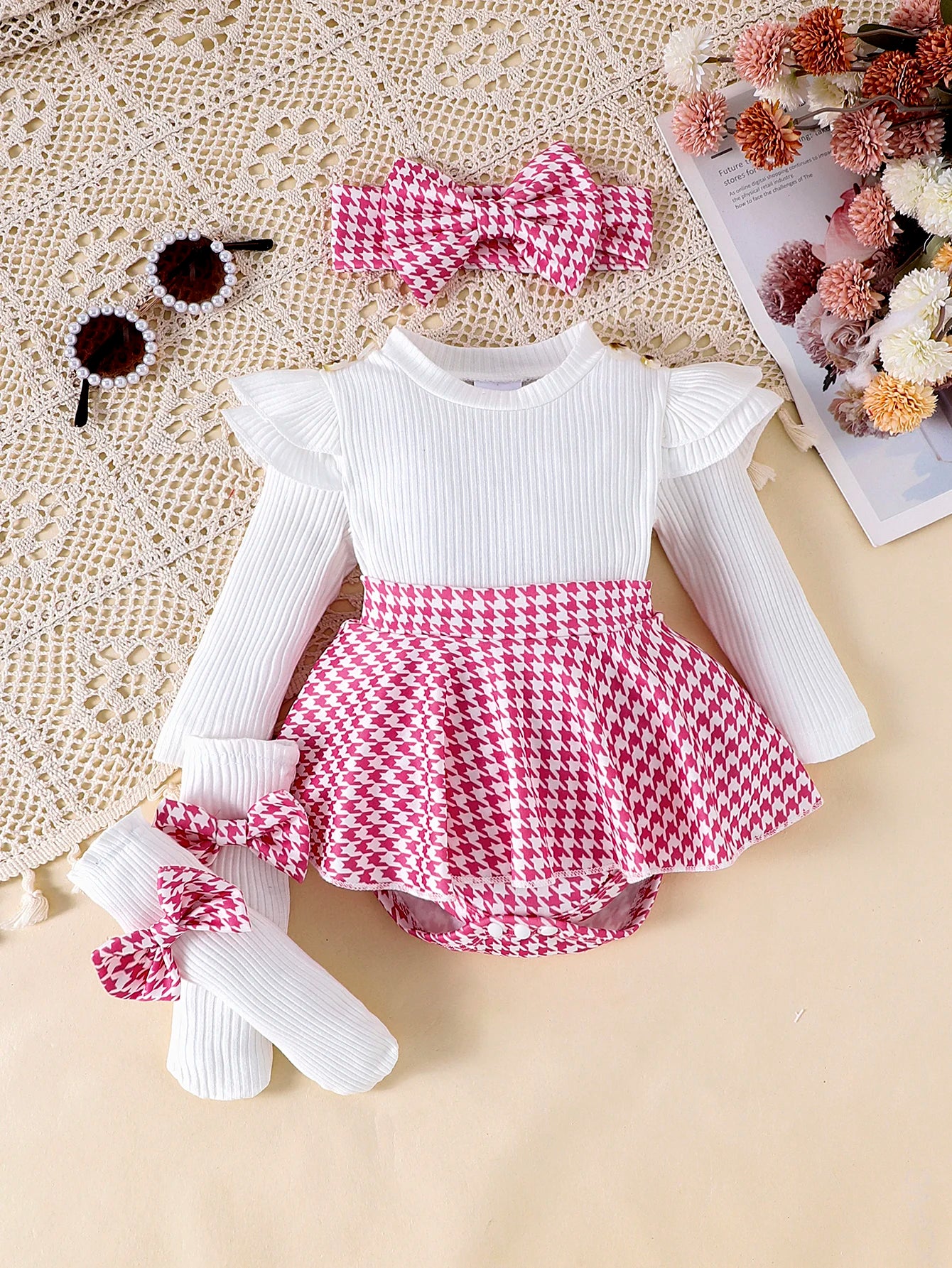 2PCS In Autumn, Baby Girls Aged 0-1,5 Years Old