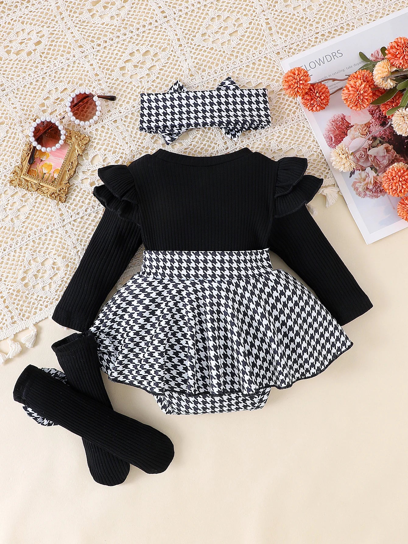 2PCS In Autumn, Baby Girls Aged 0-1,5 Years Old
