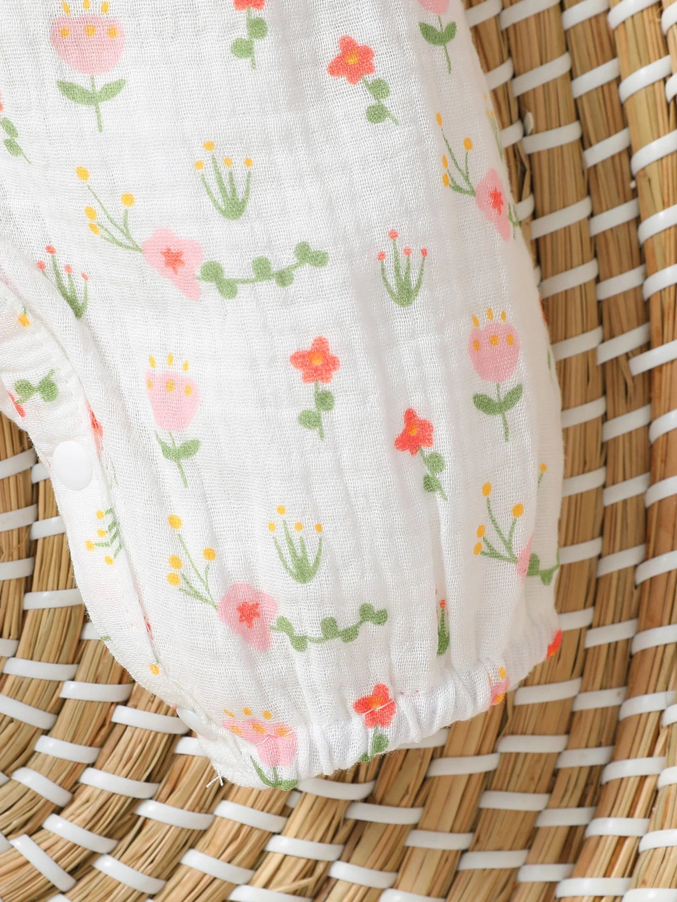 Baby Girl's All Seasons Long Sleeve Print Floral With Bow