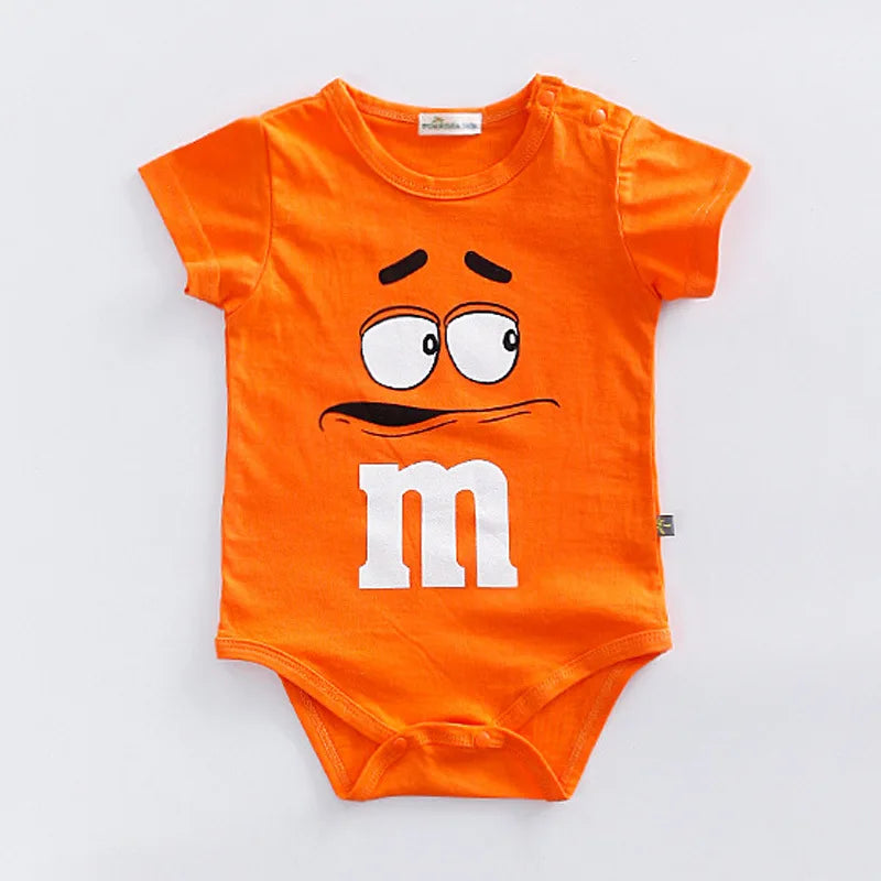 Thin Cotton 3-24M Newborn Short Sleeve Romper
