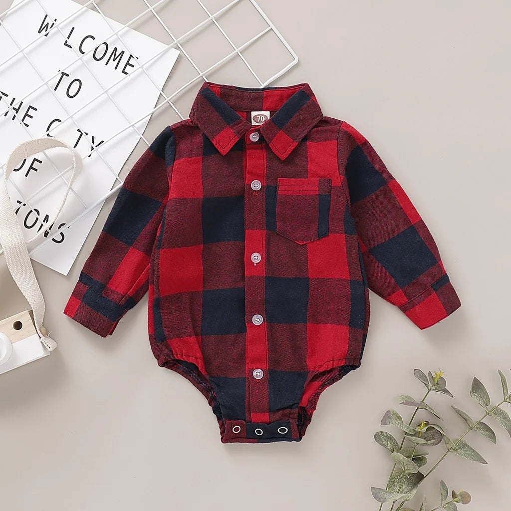 0-18 Months Newborn Baby Boy Bodysuit