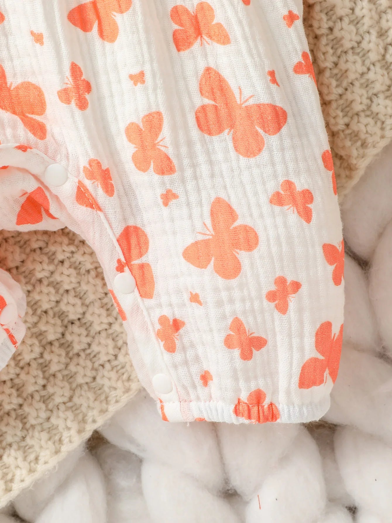 Baby Girl's All Seasons Long Sleeve Print Floral With Bow