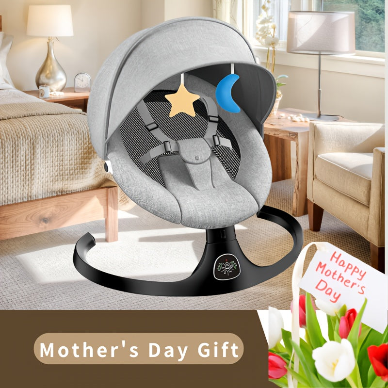 5-Speed Baby Rocking Chair with Music – Indoor & Outdoor Use