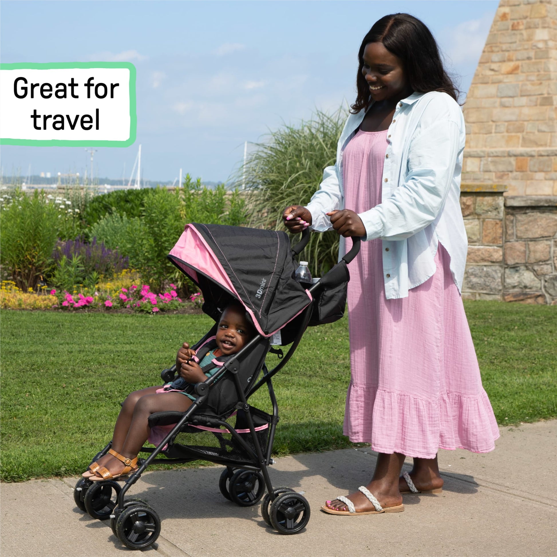 Summer by  3Dmini Convenience Stroller - Pink