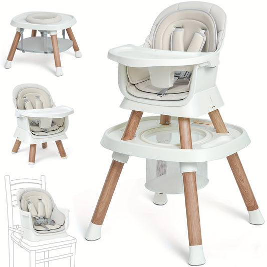 14-in-1 Convertible Baby High Chair – Multifunctional with Activity Center
