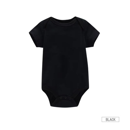 3Pcs/Lot Baby Clothes Boy/Girl Baby Bodysuit Summer Clothes Solid Color Romper Soft Cotton Jumpsuit for Newborns Clothing 2021
