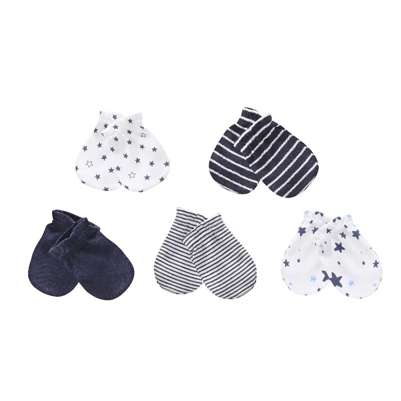 Newborn Boy Girl Hats and Mittens Sets Comfy