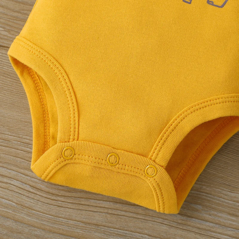 5PCS/Lot Baby Boys Girls Bodysuits 100% Cotton