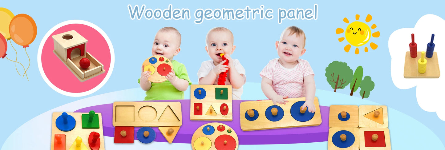 Montessori Wooden Puzzles Toys