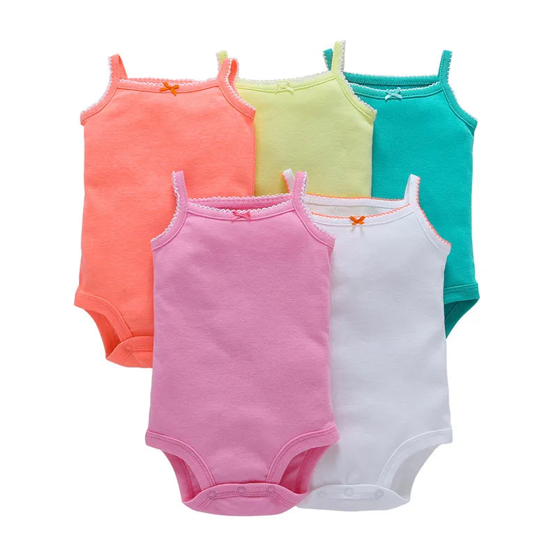 Wholesale 5Pcs/Lot Baby Girls Jumpsuit