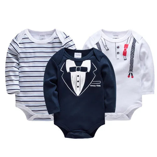6 PCS 3 PCS Kavkas Baby Boys Girls Bodysuit