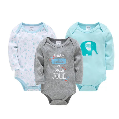 6 PCS 3 PCS Kavkas Baby Boys Girls Bodysuit