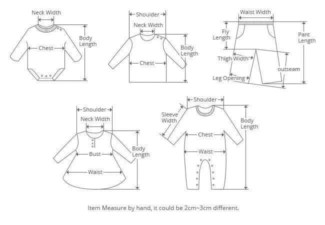 0-2 Age Baby Clothes Cartoon Pajamas