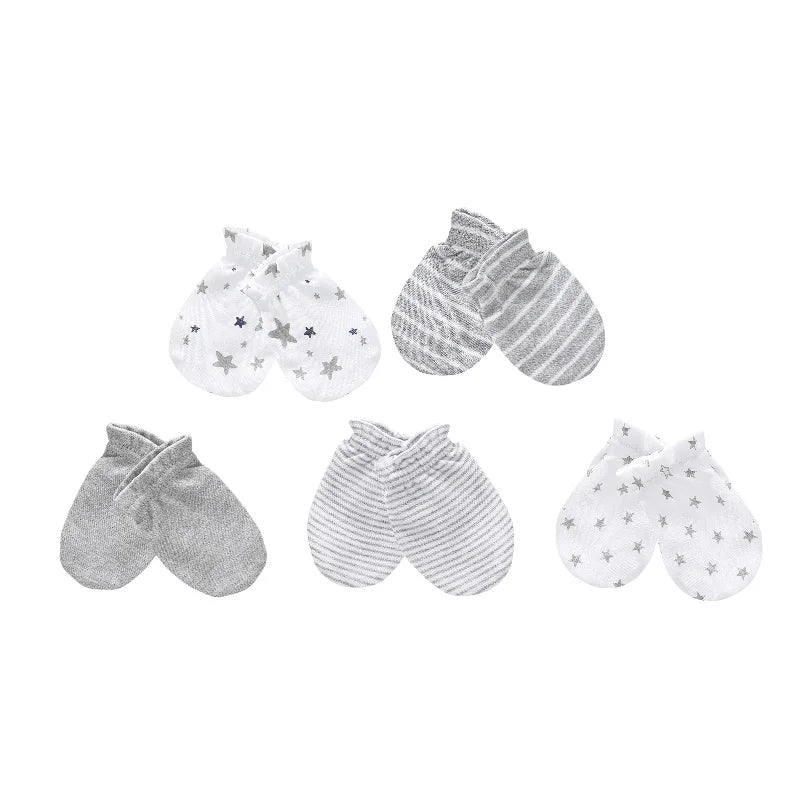 Newborn Boy Girl Hats and Mittens Sets Comfy