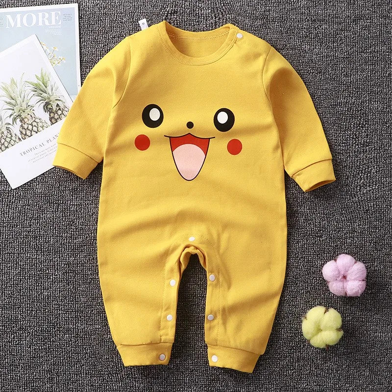 0-2 Age Baby Clothes Cartoon Pajamas