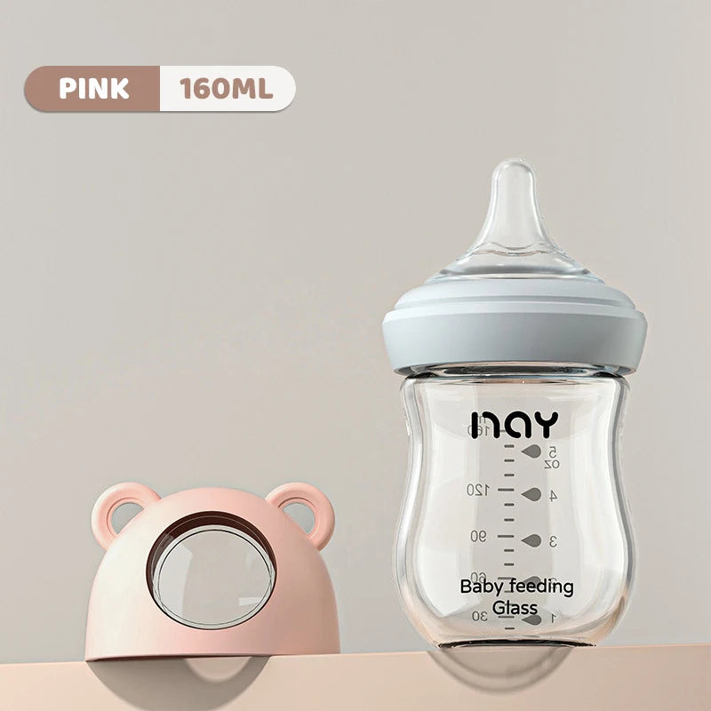 0-3 Month Glass Bottle Newborn Glass Feeding Bottle