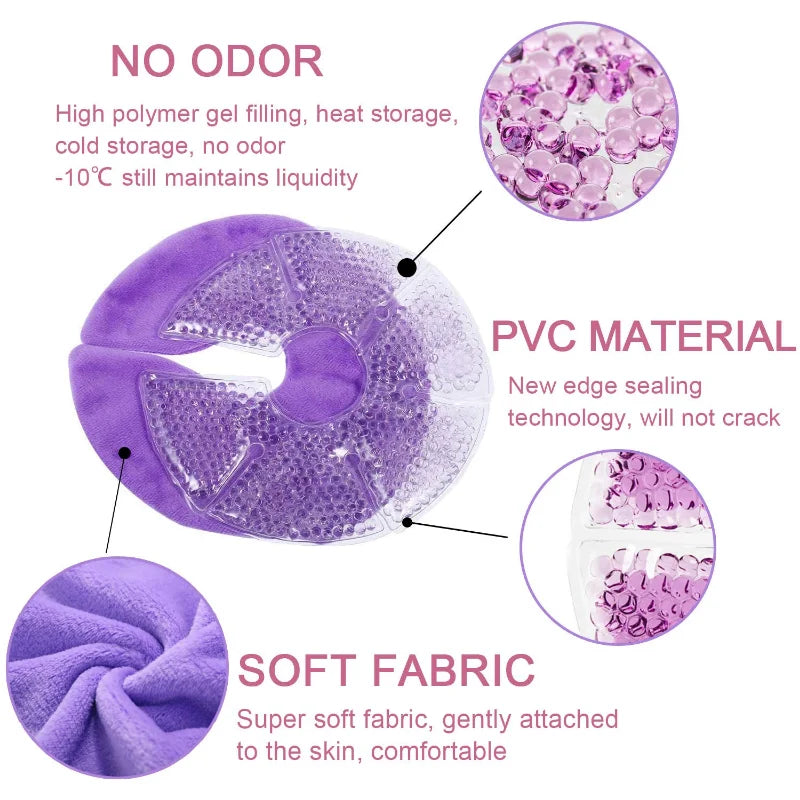 Breast Therapy Pads, Hot Cold Breastfeeding Gel Pads, Breastfeeding Recovery