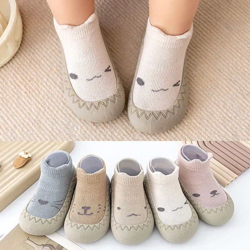 Baby Shoes Kids Soft Rubber Sole First Walkers