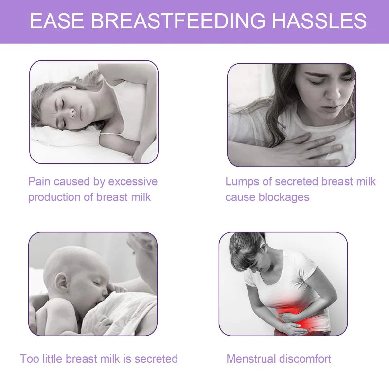 Breast Therapy Pads, Hot Cold Breastfeeding Gel Pads, Breastfeeding Recovery