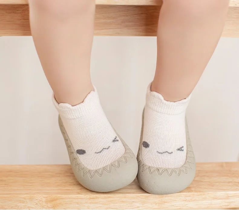 Baby Shoes Kids Soft Rubber Sole First Walkers