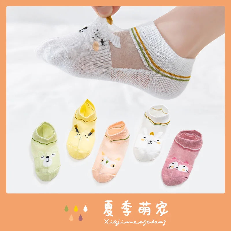 5 PAir Set Children Socks