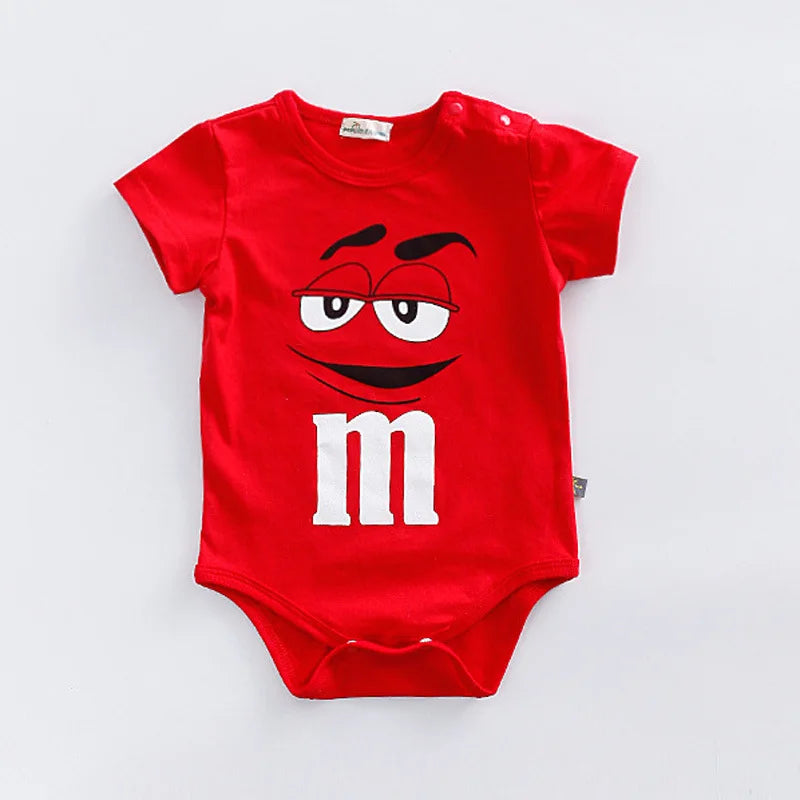 Thin Cotton 3-24M Newborn Short Sleeve Romper