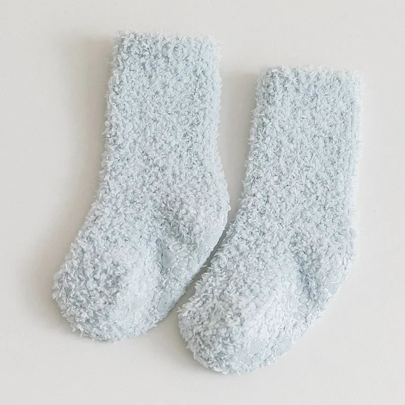 Winter Thick Newborn Socks Coral Fleece Warm