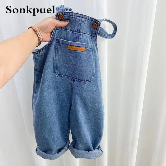 Children'S Overalls Pants Boys Fall Pants 2025