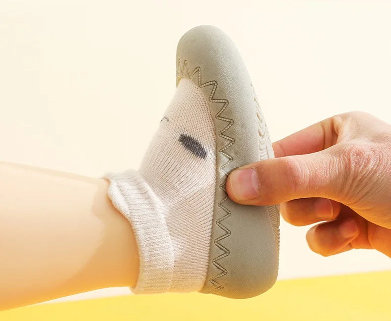 Baby Shoes Kids Soft Rubber Sole First Walkers