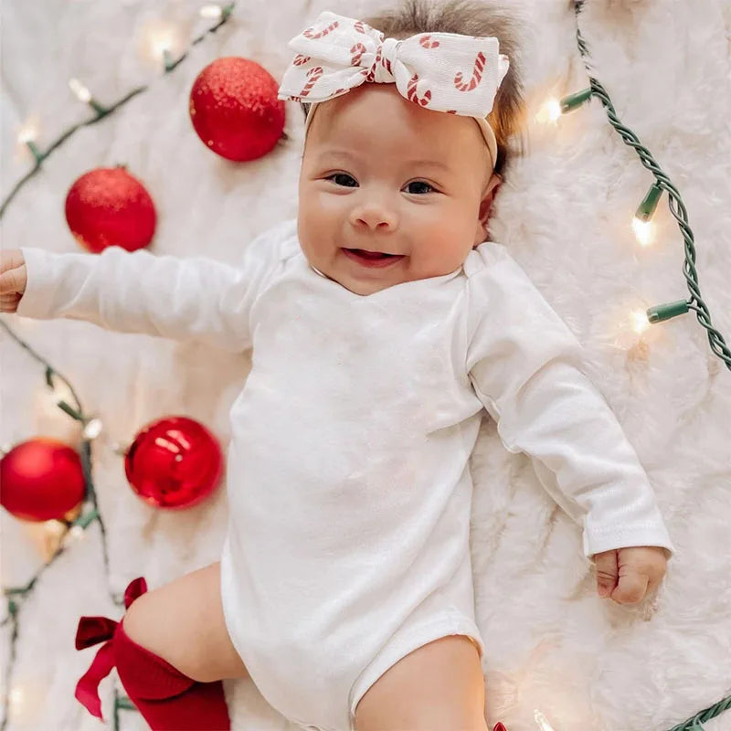 3/8PCS/LOT Long Sleeved Baby Bodysuits 100% Cotton