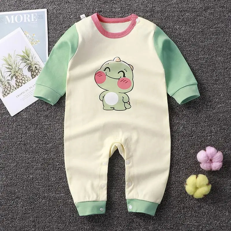 0-2 Age Baby Clothes Cartoon Pajamas
