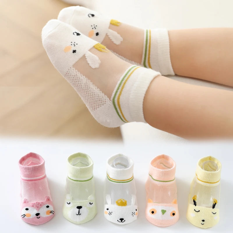 5 PAir Set Children Socks