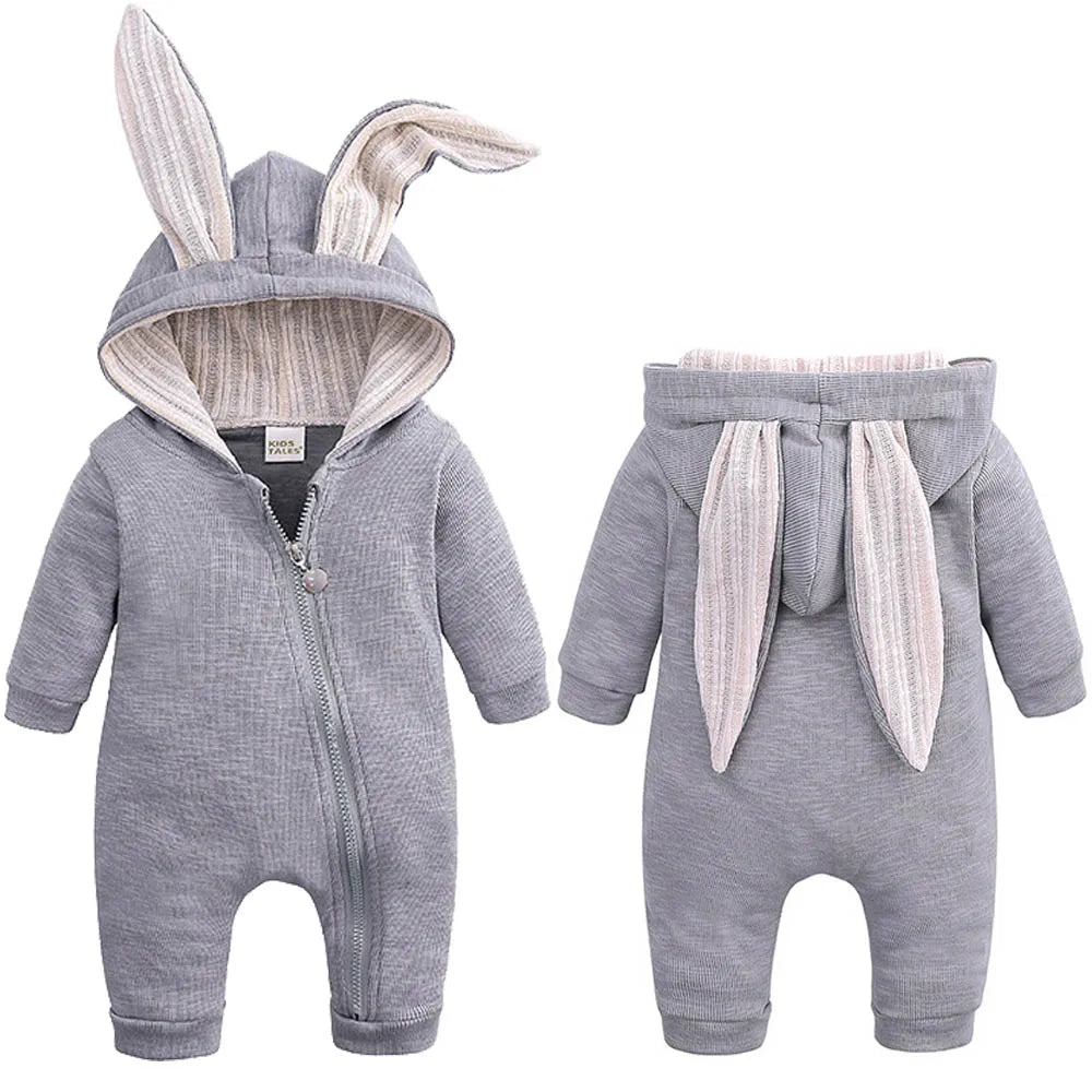 Baby Clothes Newborn Bunny Rompers Cute Cotton