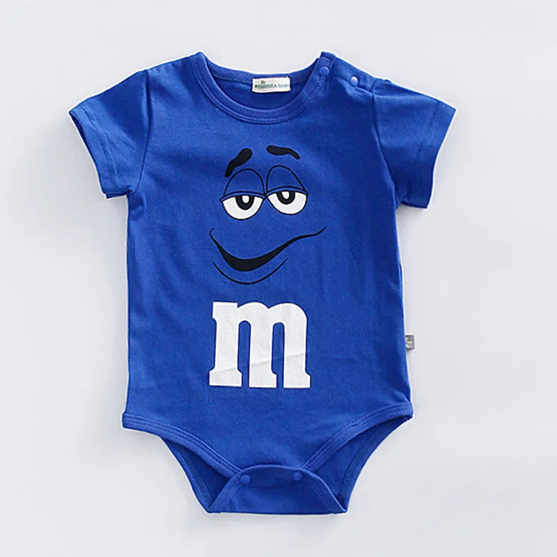 Thin Cotton 3-24M Newborn Short Sleeve Romper
