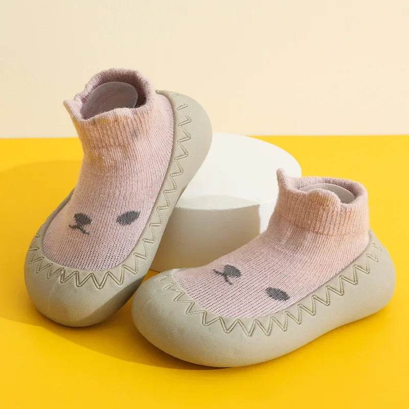 Baby Shoes Kids Soft Rubber Sole First Walkers