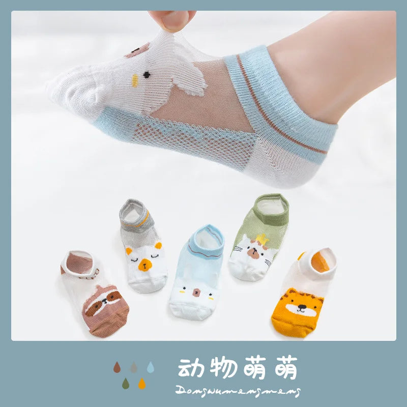 5 PAir Set Children Socks