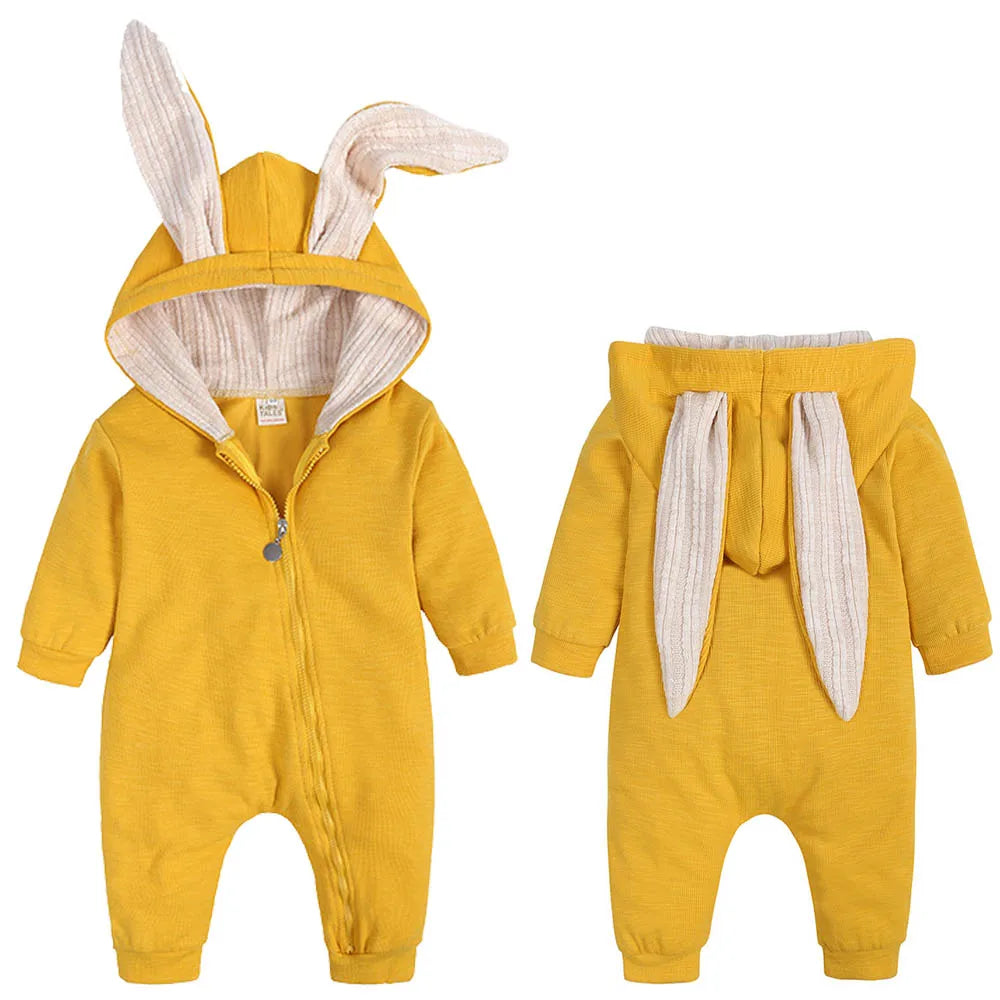 Baby Clothes Newborn Bunny Rompers Cute Cotton