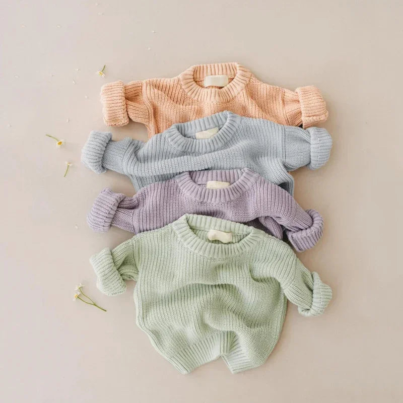 0-6T Newborn and Kids Warm Sweater