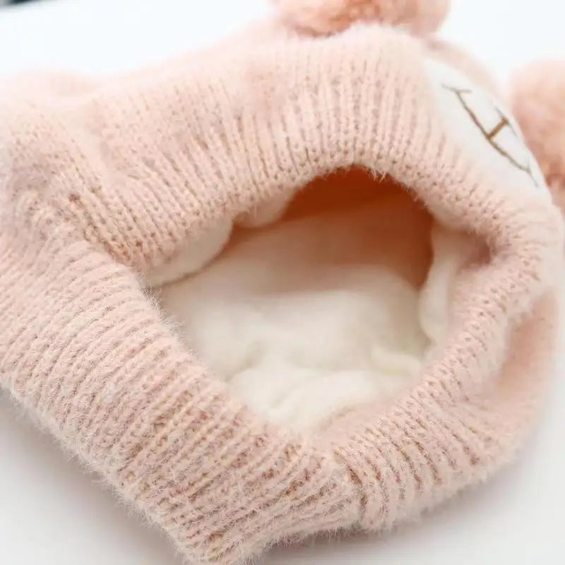 Cute Bear Beanie Cap for Baby