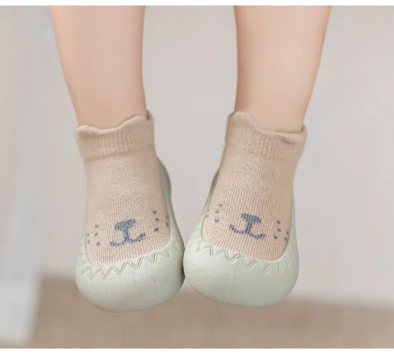 Baby Shoes Kids Soft Rubber Sole First Walkers