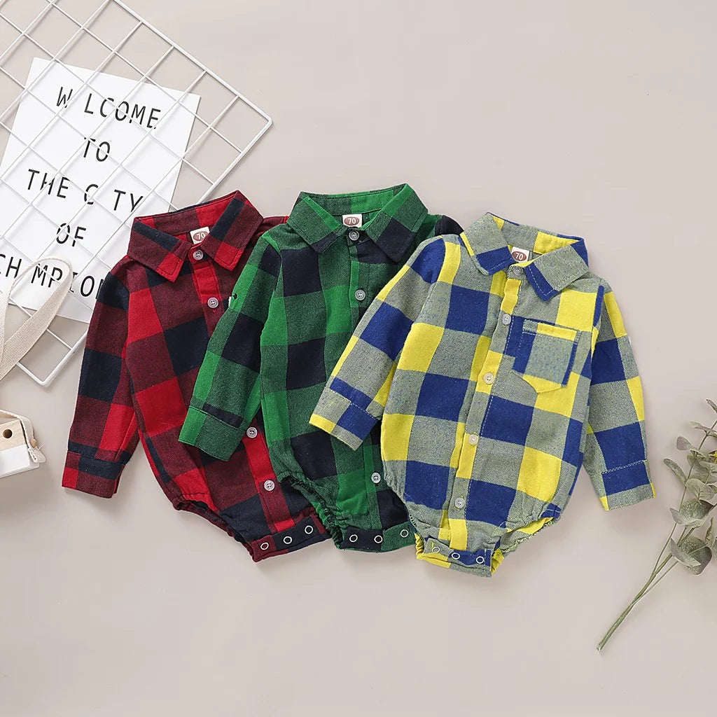 0-18 Months Newborn Baby Boy Bodysuit
