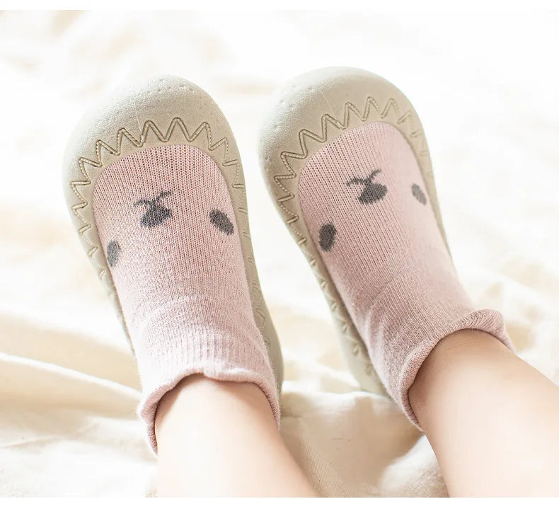 Baby Shoes Kids Soft Rubber Sole First Walkers